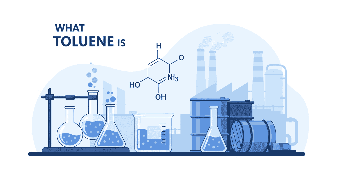 apa itu toluene sebagai bahan kimia industri dan kegunaannya